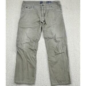 KUHL Pants Mens 40x32 Khaki Vintage Patina Canvas Outkast Wallet Fade Outdoors